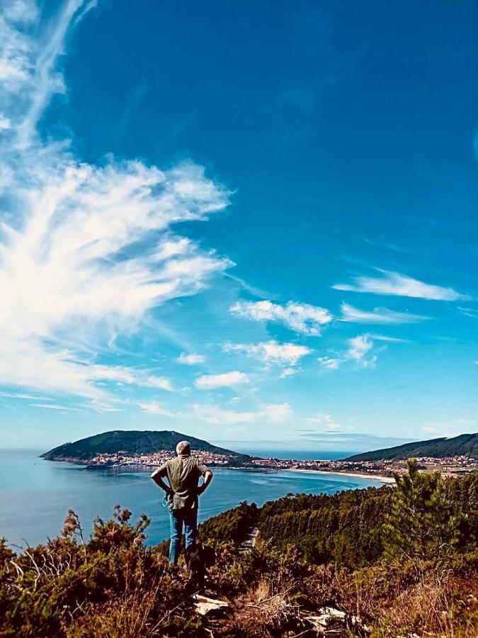 Piso A Capela Con Vistas Al Mar Apartment Finisterre Bagian luar foto