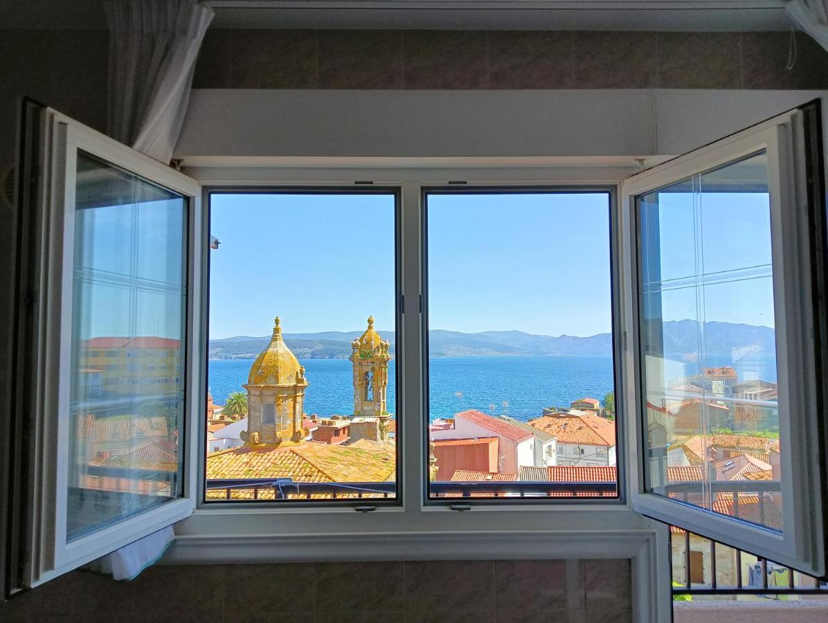 Piso A Capela Con Vistas Al Mar Apartment Finisterre Bagian luar foto