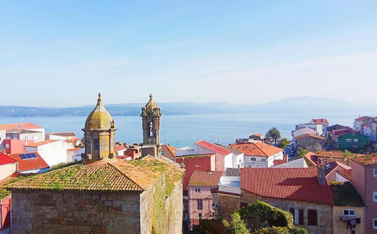 Piso A Capela Con Vistas Al Mar Apartment Finisterre Bagian luar foto